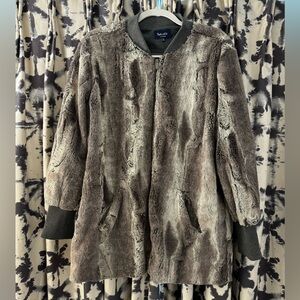 Faux Rabbit Hair Jacket